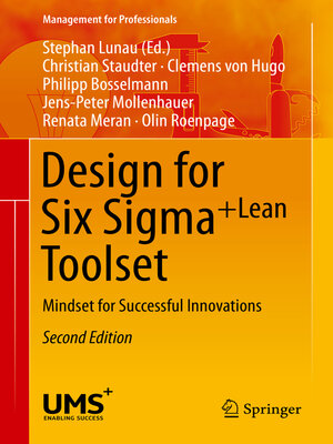 cover image of Design for Six Sigma + LeanToolset